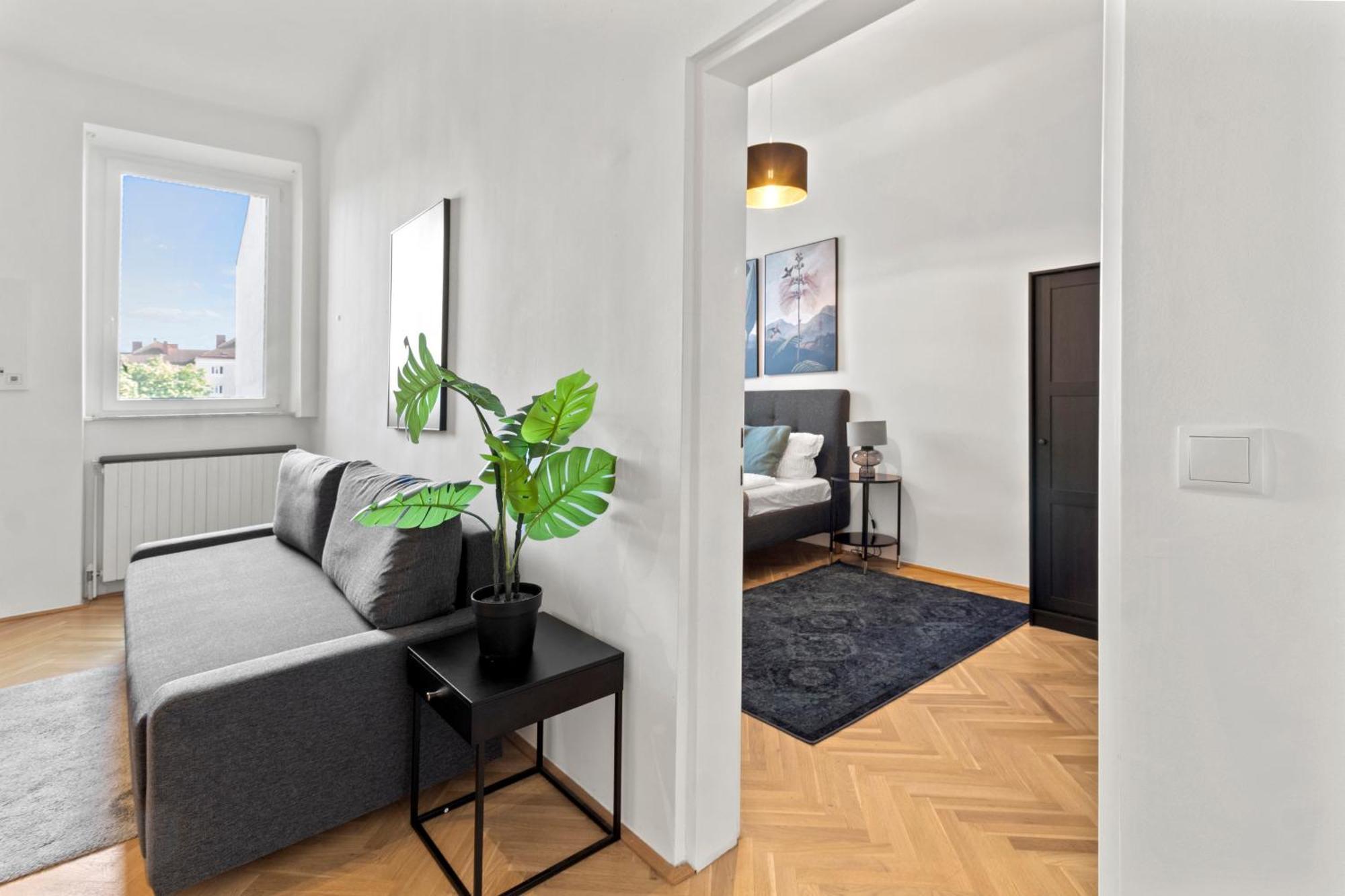 Balcony Apartment, 4 Min To U3 Zipperer Strasse 维也纳 外观 照片